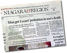 five Years probation in sons Death